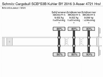Schmitz Cargobull  SCB*S3B Kuhler BY 2016 3-Asser 4721 Hrs! picture 25