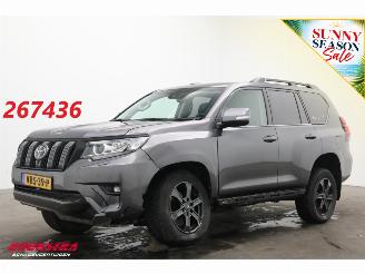 skadebil bedrijf Toyota Landcruiser 2.8 D-4D-F Challenger Blind Van Leder Navi Cruise Camera SHZ Ventilatie AHK 2022/9