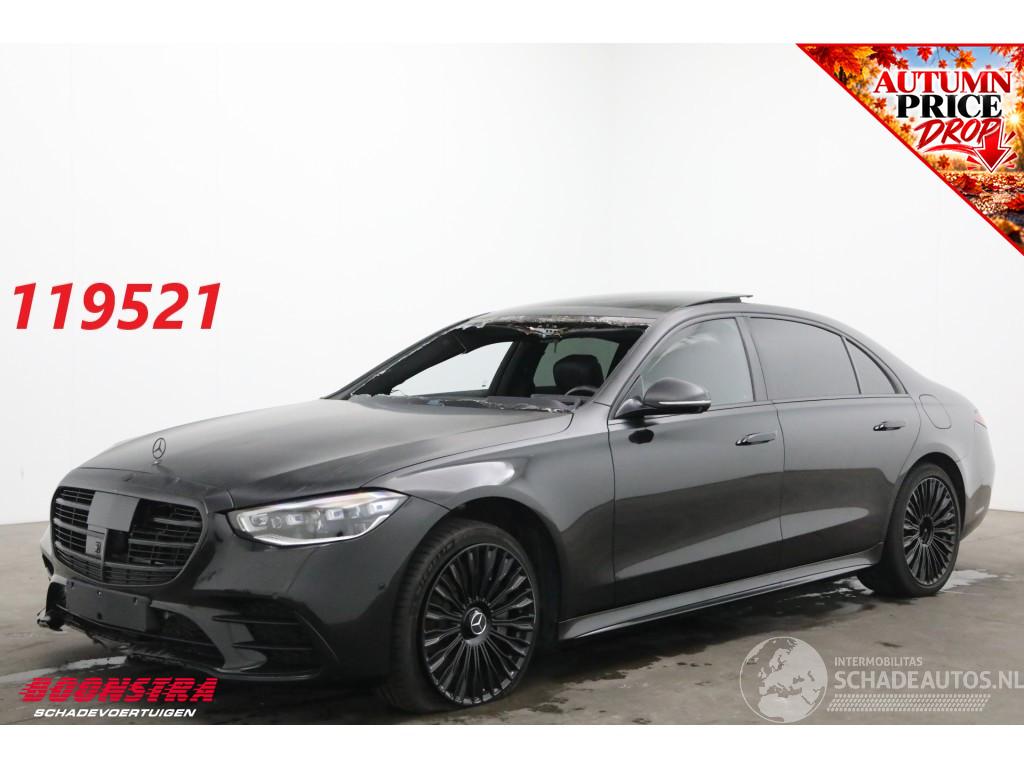 Mercedes S-klasse 580 e Lang AMG Line 4X Memory/SHZ/Ventilatie HUD AR Burmester