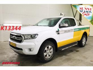 skadebil bedrijf Ford Ranger 2.0 EcoBlue Limited Super Cab Leder ACC Navi Clima Camera SHZ AHK 2020/11