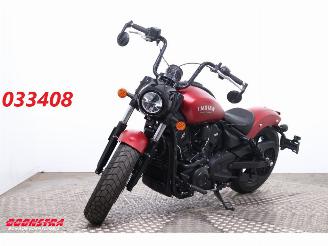 uszkodzony samochody osobowe Indian Scout Bobber Limited ABS LED Cruise 140 km!! 2025/12