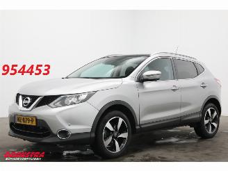 damaged passenger cars Nissan Qashqai 1.2 N-Connecta Pano 360° Navi Clima Cruise PDC 2017/5
