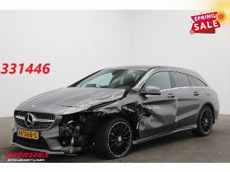 Schadeauto Mercedes Cla-klasse Shooting Brake 180 d AMG Navi Airco Cruise PDC 2016/1