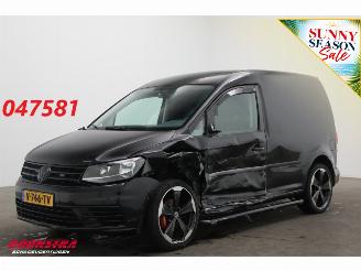 krockskadad bil bedrijf Volkswagen Caddy 2.0 TDI L1H1 BMT Trendline Leder 19" Airco Cruise AHK 2019/1