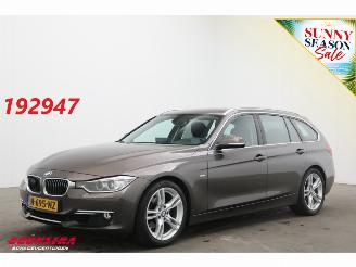 krockskadad bil auto BMW 3-serie Touring 320i Aut. Luxury BiXenon Navi Clima Cruise SHZ PDC 2013/2