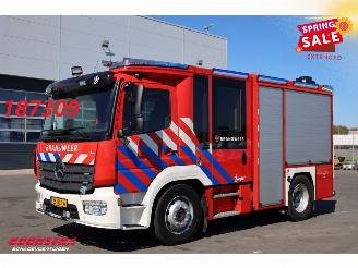 Vaurioauto  trucks Mercedes Atego 1527 Ziegler Komplett Feuerwehr 16.684 km! Euro 6 2018/11