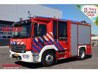 krockskadad bil vrachtwagen Mercedes Atego 1527 Ziegler Komplett Feuerwehr 16.684 km! Euro 6 2018/11