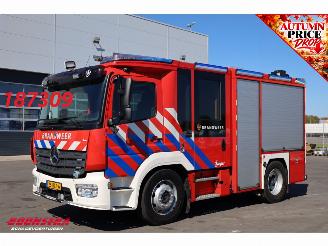krockskadad bil vrachtwagen Mercedes Atego 1527 Ziegler Komplett Feuerwehr 16.684 km! Euro 6 2018/11