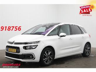 krockskadad bil auto Citroën C4-picasso 1.2 PureTech Live Pano Navi Clima Cruise Camera PDC AHK 76.519 km! 2018/2