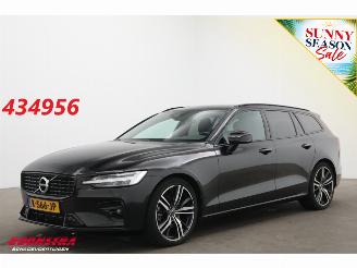 skadebil auto Volvo V-60 2.0 B3 R-Design LED ACC Apple/Android Camera LRHZ SHZ AHK 2021/1