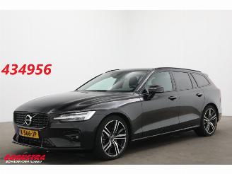 krockskadad bil auto Volvo V-60 2.0 B3 R-Design LED ACC Apple/Android Camera LRHZ SHZ AHK 2021/1