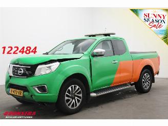 krockskadad bil bedrijf Nissan Navara 2.3 dCi 4X4 N-Connecta King Cab Navi Clima Cruise Camera AHK 2019/8