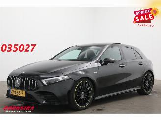 skadebil auto Mercedes A-klasse 180 d Launch Edition 7G-Tronic AMG Pano LED Memory Camera SHZ 2018/11