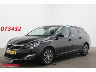 Unfallwagen Peugeot 308 SW 1.6 BlueHDI Aut. Allure Pano Navi Clima Cruise PDC AHK 2017/4