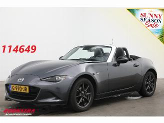 skadebil auto Mazda MX-5 1.5 SkyActiv-G 131 GT-M Leder Navi Clima Cruise SHZ PDC 2016/6