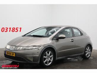 krockskadad bil auto Honda Civic 1.8 Aut. Sport Leder Clima Cruise PDC AHK 140.110 km! 2007/11
