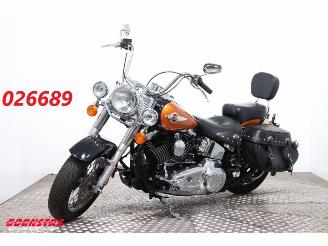 skadebil motor Harley-Davidson  FLSTC Heritage Softail Classic 9.619 Mijl! 2016/7