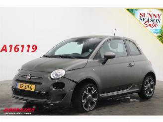 Schadeauto Fiat 500 0.9 TwinAir Turbo Sport 500S Aut. Leder Navi Clima Cruise PDC 2018/9