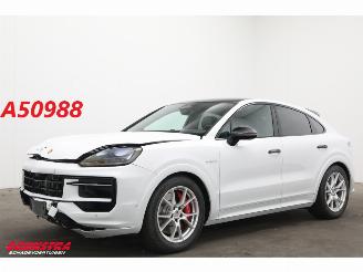 Voiture accidenté Porsche Cayenne 3.0 S E-Hybrid Black Ed. Sport Chrono PDLS+ PASM Burmester 360° 345 km! 2025/1