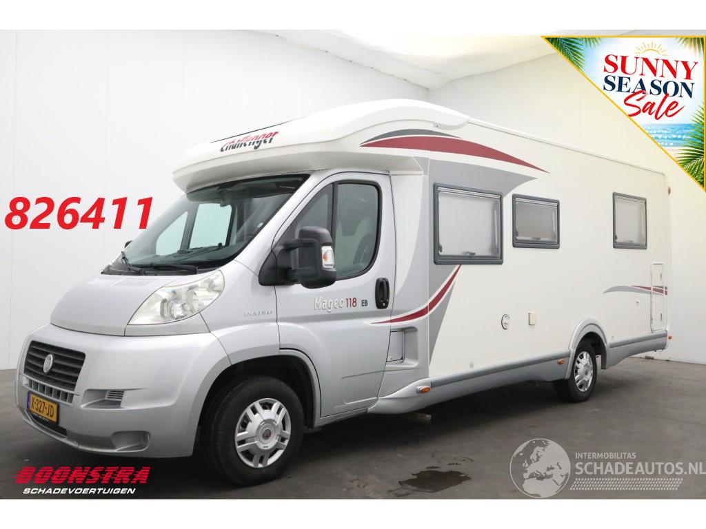 Challenger  Mageo 118 EB 2.3 MJ Luifel Fietsendrager Solar Queens Bed Magnetron