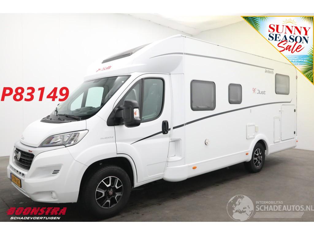 Dethleffs  Just 90T T7052 2.3 MJ Luifel Fietsendrager Single Beds Hefbed Airco Cruise