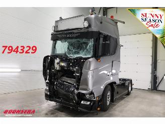 dommages camions /poids lourds Scania S 590 Full Air Alcoa Standairco Retarder ACC 22.637 km! 2025/10