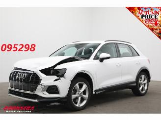 skadebil auto Audi Q3 40 TDI Quattro Advanced LED Leder AHK Virtual ACC Camera SHZ 2024/2