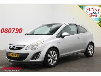 krockskadad bil auto Opel Corsa 1.4-16V Anniversary Edition 3-drs Airco Navi Bluetooth PDC 2012/8