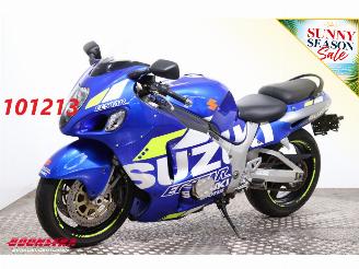 damaged motor cycles Suzuki  GSX 1300R Hayabusa Micron Exhaust 35.976 km! 2000/6