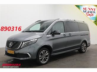 skadebil auto Mercedes EQV 300 L2 Avantgarde 90 kWh AMG Pano LED Burmester 360° Leder 2021/12