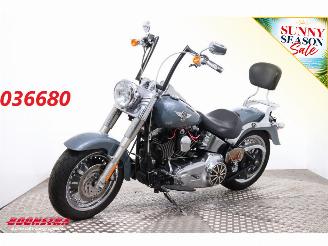 begagnad bil motor Harley-Davidson FLSTF Fat Boy Vance Hines 16.639 Mijl! 2014/7