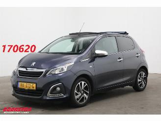 uszkodzony samochody osobowe Peugeot 108 1.0 e-VTi Allure TOP! Open dak Cruise Airco Bluetooth LMV 2017/12