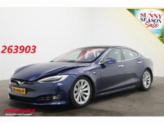 Vrakbiler auto Tesla Model S 100D 4wd ACC Clima Navi Leder SHZ Virtual Camera PDC 2018/12
