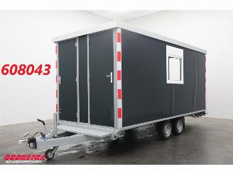 skadebil aanhanger -  Harmsen Tandemasser Schaftkeet Toilet 2000kg 500x230 Nieuw!! 2025/5