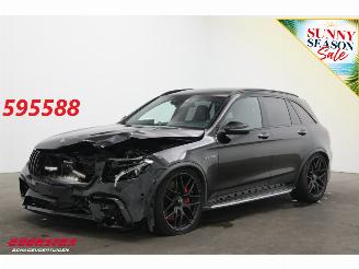 skadebil auto Mercedes GLC 63 S AMG 4MATIC+ Pano LED ACC Burmester 360° HUD Memory 2019/3