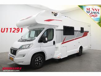 krockskadad bil camper Rimor Seal 9 2.2 MJ Solar Luifel Stapelbed Leder Airco Cruise 2022/3
