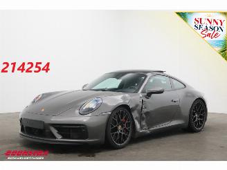 uszkodzony samochody osobowe Porsche 911 992 3.0 Carrera 4 GTS PDK Schuifdak Sport Chrono PDLS PASM ACC Camera 2022/6