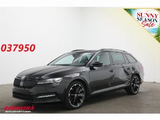 Schadeauto Skoda Superb Combi 2.0 TDI 200 PK DSG Sportline 4X4 LED ACC Memory Virtual Camera LRHZ SHZ 2023/8