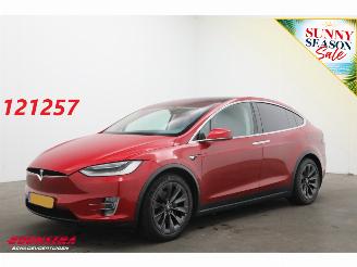 Unfallwagen Tesla Model X 100D 7-Pers. Fahrbereit ACC Navi Clima Memory Leder SHZ LrHZ Camera PDC 2018/11