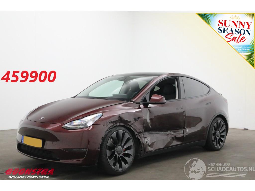 Tesla Model Y Performance AWD 75 kWh Pano ACC Memory Leder SHZ LrHZ Camera PDC