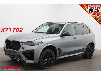 krockskadad bil auto BMW X5 M Competition Drivers Package Pano ACC B&W SBL Massage AHK 2024/9
