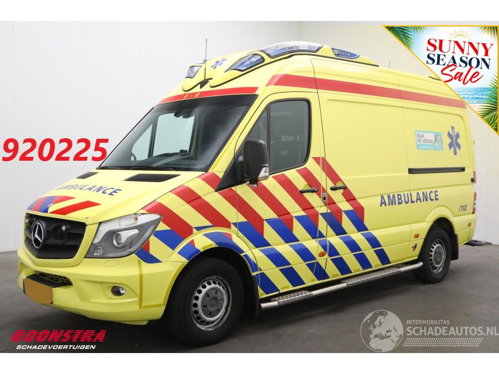 Mercedes Sprinter 319 CDI V6 7G-Tronic Ambulance Lucht 2X Schuifdeur Cruise