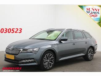 Voiture accidenté Skoda Superb Combi Combi 1.4 TSI iV L&K Executive Pano LED ACC Canton Memory SBL 360° Massage 2020/12