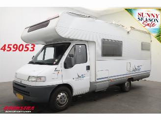 skadebil camper Dethleffs  Globetrotter Esprit 2.5 TDI Luifel Hefbed Dwarsbed Douche 1998/6