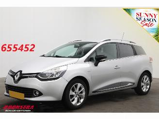 Coche accidentado Renault Clio Estate Grandtour 1.5 dCi ECO Limited Navi Cruise Airco Bluetooth PDC 2016/6
