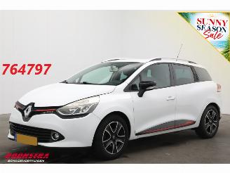 Voiture accidenté Renault Clio Estate 0.9 TCe Expression Navi Cruise Airco Bluetooth 2014/1