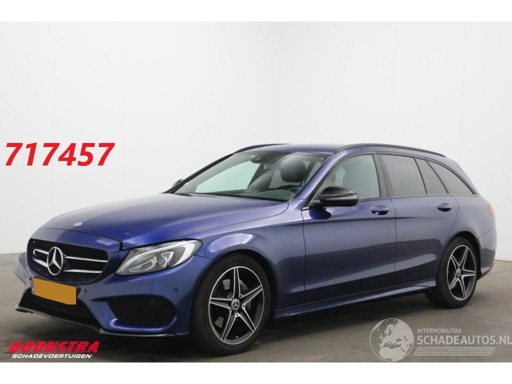 Mercedes C-klasse Estate 180 AMG Navi Cruise Clima Leder Memory SHZ Camera PDC