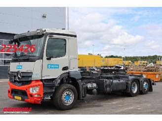 skadebil vrachtwagen Mercedes Antos 2543 2X PTO ACC 6X2 46.736 km!! 2018/4
