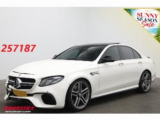 Schadeauto Mercedes E-klasse E 63 AMG 4MATIC+ Pano ACC Burmester Memory SHZ SBL Virtual Camera PDC 2017/5