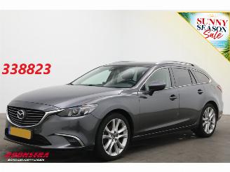 Schadeauto Mazda 6 Sportbreak 2.2D SkyActiv-D 150 Skylease GT BOSE ACC Navi Clima Leder SHZ PDC 2015/12